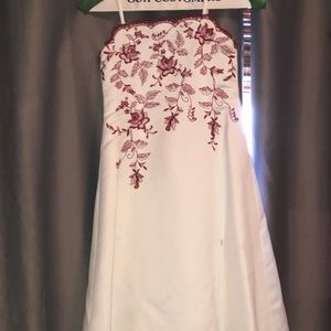 One Jr Bridesmaid and One Flower Girl Dress